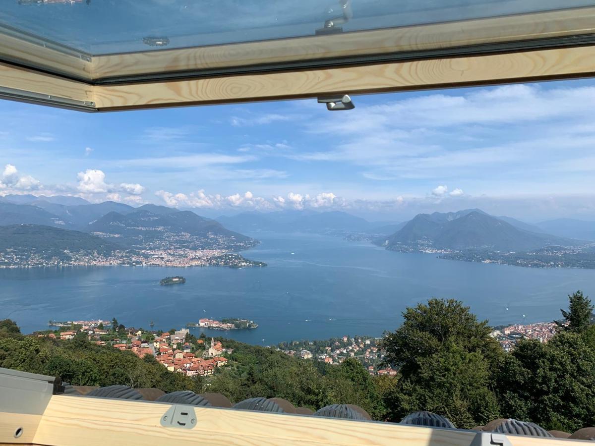 Private Luxury Spa & Silence Retreat With Spectacular View Over The Lake Maggiore Stresa Exterior photo