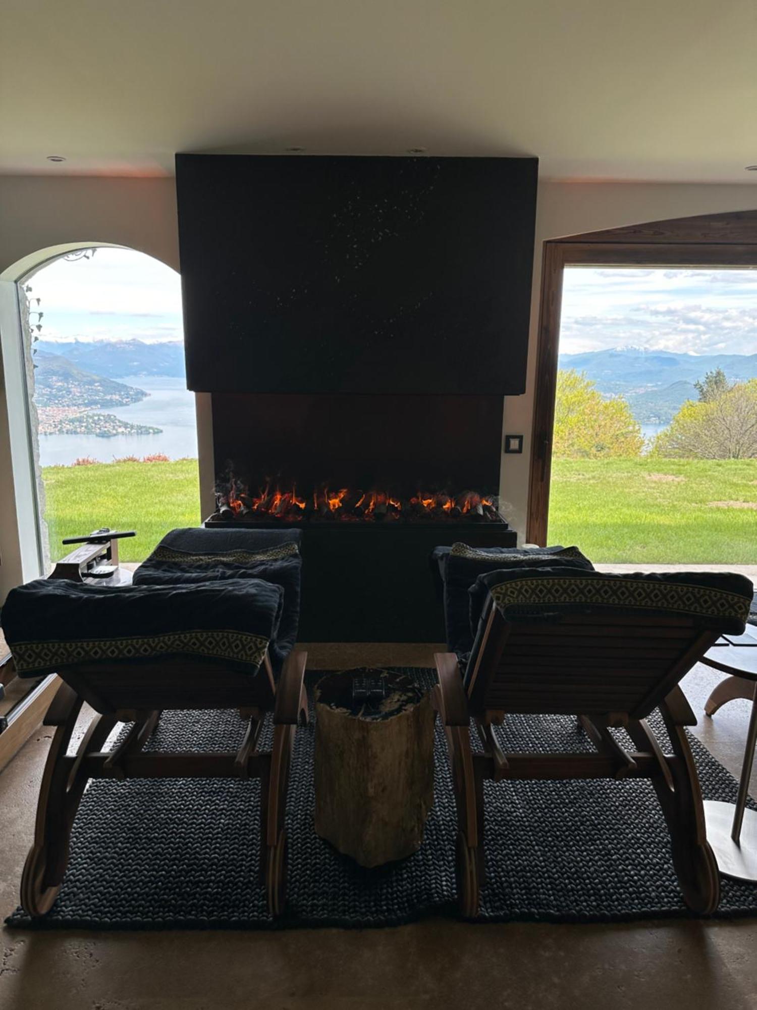 Private Luxury Spa & Silence Retreat With Spectacular View Over The Lake Maggiore Stresa Exterior photo